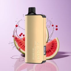 Hungary Wholesalers Alibarbar Ingot 9000 22ml Eger Kókusz Görögdinnye 2350mAh LED Kijelző