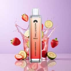 Hungary Wholesalers Hayati Pro Max 4000 Puffs Egyszerhasználatos Vape Eper Mojito 5% Nikotin 1400mAh
