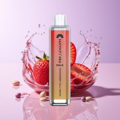 Hungary Wholesalers Hayati Pro Max 4000 Puffs Eldobható Vape Eper Zselécukor 2ml 1400mAh TPD