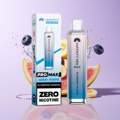 Hungary Wholesalers Hayati Pro Max 4000 Száj Puff Boróka Banán Duál 1.1 Ohm Mesh Coil 1400mAh TPD