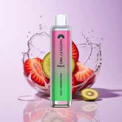 Hungary Wholesalers Hayati Pro Max 4000 Szívás Egyszerhasználatos Vape Eper-Kiwi Dual Mesh Coil 1400mAh