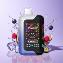 Hungary Wholesalers SMOK SPACEMAN SP40000 Kék Málna Jég 20ml 50mg 1000mAh Két Száj
