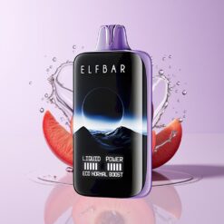 Hungary Wholesalers Elf Bar MoonNight 40000 Puff Peach Berry (Őszibarack-Bogyó) USB-C Rechargeable Mesh Coil