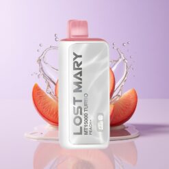 Hungary Wholesalers Lost Mary MT15000 Dual Mesh 15000 Puffs Őszibarack+ Peach+ 5% 600mAh Type-C 11W/22W