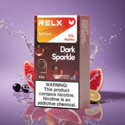 Hungary Wholesalers RELX Pod Pro 2 600 Füst 1.9ml 3 Fokozat Sötét Csillám
