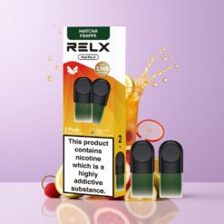 Hungary Wholesalers RELX Pod Pro 2 600 puffs 1.9ml Tea-Matcha Frappé 3 módos